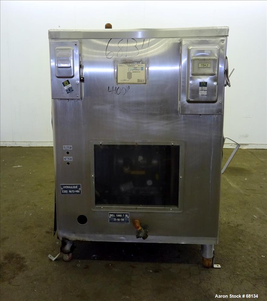 Used Stainless Steel APV Crepaco Homogenizer, Model 3DL421